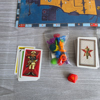 
              Red November Board Game Travel Edition Gnome Survival Game - Complete
            