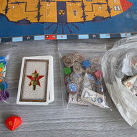 
              Red November Board Game Travel Edition Gnome Survival Game - Complete
            