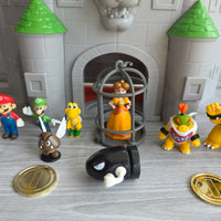 
              Super Mario Bowser Castle Deluxe Playset Bundle + Figures - Working Sounds
            