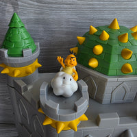 
              Super Mario Bowser Castle Deluxe Playset Bundle + Figures - Working Sounds
            