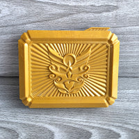 
              Power Rangers Megaforce Belt Buckle Card Holder + 2 Cards
            