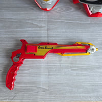 
              Power Rangers Weapons Bundle Dino Charge Morpher Battle Mask Red Ranger
            