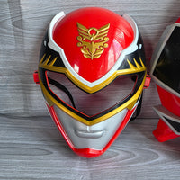 
              Power Rangers Weapons Bundle Dino Charge Morpher Battle Mask Red Ranger
            