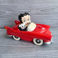 
              Betty Boop & Pudgy Car Box Trinket Box Vintage 1997 Vandor Hand Painted
            