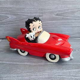 Betty Boop & Pudgy Car Box Trinket Box Vintage 1997 Vandor Hand Painted
