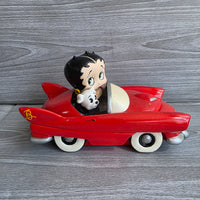 
              Betty Boop & Pudgy Car Box Trinket Box Vintage 1997 Vandor Hand Painted
            