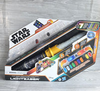 
              Star Wars Power Crystal Lightsaber Electronic Toy Hasbro - New In Box
            