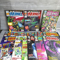 
              Overkill Comic Bundle Set Issue 1 -19 + Cards + Posters Vintage Marvel Unused
            