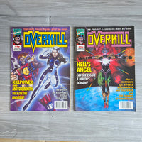 
              Overkill Comic Bundle Set Issue 1 -19 + Cards + Posters Vintage Marvel Unused
            