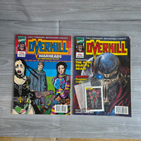
              Overkill Comic Bundle Set Issue 1 -19 + Cards + Posters Vintage Marvel Unused
            