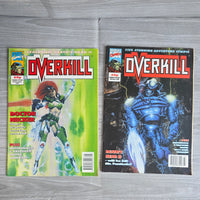 
              Overkill Comic Bundle Set Issue 1 -19 + Cards + Posters Vintage Marvel Unused
            