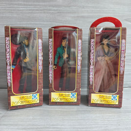Lupin the Third Full Action Figure Bundle Set 7" Banpresto Vintage 2001 Japan