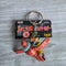 Lupin The 3rd Figure Keychain Robot Soldier Lambda Maki Oyamada Vintage 2000 New