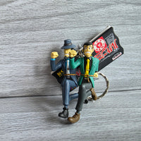 
              Lupin The 3rd Figure Keychain Lupin & Jigen Vintage 2000 New
            