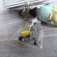 
              Lupin The 3rd Figure Keychain Goemon Ishikawa Split Car Vintage 2000 Japan New
            
