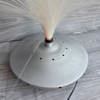 
              Fibre Optic Galaxy UFO Lamp Rotating Colour Changing Vintage 90s - Working
            