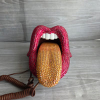 
              Rolling Stones Telephone Lip & Tongue Forty Licks Rare Novelty Home Phone
            