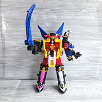 
              Power Rangers DX Ninja Steel Megazord Shurikenjin Action Figure  Bandai Complete
            