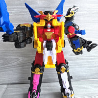 
              Power Rangers DX Ninja Steel Megazord Shurikenjin Action Figure  Bandai Complete
            