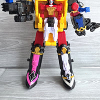 
              Power Rangers DX Ninja Steel Megazord Shurikenjin Action Figure  Bandai Complete
            