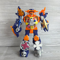 
              Power Rangers DX Ninja Steel Megazord Blaze Zord - Complete
            