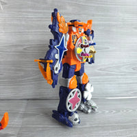 
              Power Rangers DX Ninja Steel Megazord Blaze Zord - Complete
            