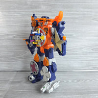 
              Power Rangers DX Ninja Steel Megazord Blaze Zord - Complete
            