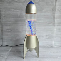 
              Space Rocket Tornado Lamp Vintage 1990s Kenart NASA Space - Working
            