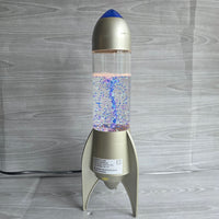 
              Space Rocket Tornado Lamp Vintage 1990s Kenart NASA Space - Working
            