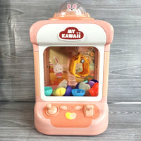 
              My Kawaii Claw Machine Arcade Grabber Crane Machine + Plush Toys Pink - Working
            