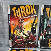 
              Turok Dinosaur Hunter Comic Bundle Dynamite Issue 1 2 3 5 6 8
            