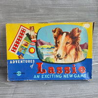 
              Adventures of Lassie Board Game Chad Valley 1955 Very Rare - Complete
            