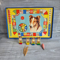 
              Adventures of Lassie Board Game Chad Valley 1955 Very Rare - Complete
            