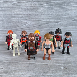 Playmobil Figure Bundle Bandits Skeleton Gladiatrix Viking Warrior Fantasy