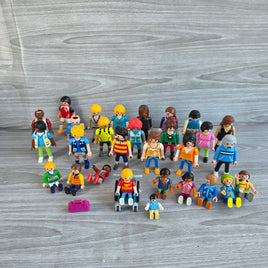Playmobil Figure Bundle Various Characters Wheelchair Children Adults Family x30