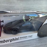 
              Lamborghini Aventador Radio Controlled Car 1:14 Scale Black - New
            