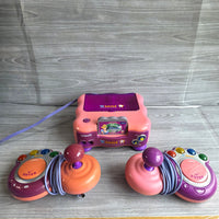 
              VTech VSmile TV Learning System Console 2x Controllers + Game In Box
            