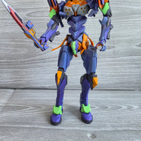 
              Neon Genesis Evangelion EVA Unit-01 Figure Mortal Mind Metal Figure With Weapon
            