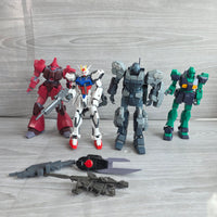 
              Gundam Figure Bundle RGM-96X Jesta GAT-X105 Strike Galbaldy Nemo With Weapons
            