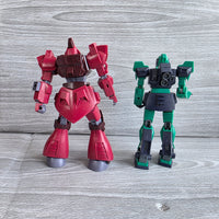
              Gundam Figure Bundle RGM-96X Jesta GAT-X105 Strike Galbaldy Nemo With Weapons
            
