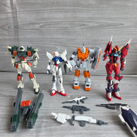 
              Gundam Figure Bundle Lightning Buster F91 Powered GM Immortal Justice + Weapons
            
