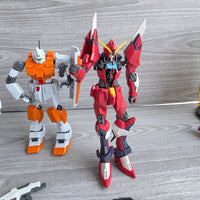 
              Gundam Figure Bundle Lightning Buster F91 Powered GM Immortal Justice + Weapons
            