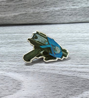 
              Kamen Rider Zero-One Henshin Belt DX AIMS Shot Riser Pin Collection Bandai New
            