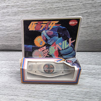 
              Kamen Rider Electric Henshin Belt 50th Anniversary Pin Collection Bandai New
            
