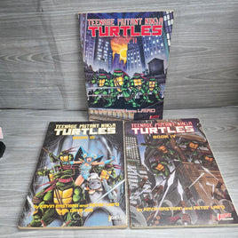 TMNT Graphic Novel Bundle Book 2 3 4 Vintage 1980s First Publishing Eastman
