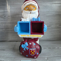 
              West Ham Christmas Countdown Santa Figure Advent Calendar Football Club Ornament
            