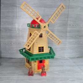 Sylvanian Families Old Mill Windmill + Figures Bundle