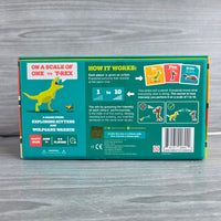 
              On A Scale Of One To T-Rex Card Game Exploding Kittens Party Game Kids & Adults
            