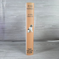 
              Agatha Christie Dumb Witness Facsimile Hardback Crime Club
            