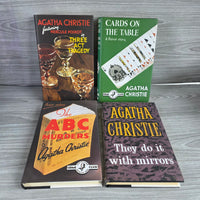 
              Agatha Christie Poirot Hardback Bundle 3 Act Tragedy ABC Murders Cards on Table
            